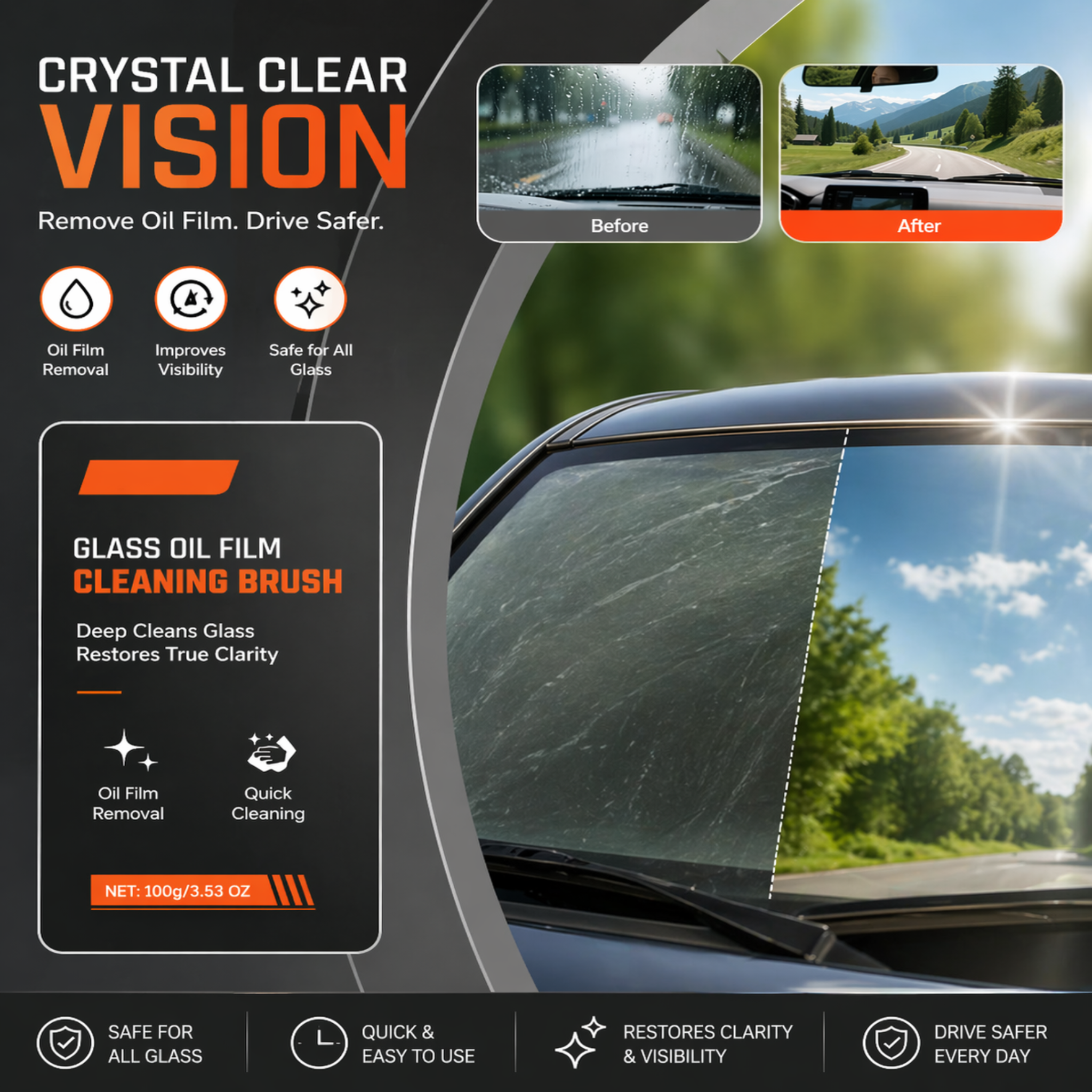 Glazex Dual Pack – Crystal Clear Kit