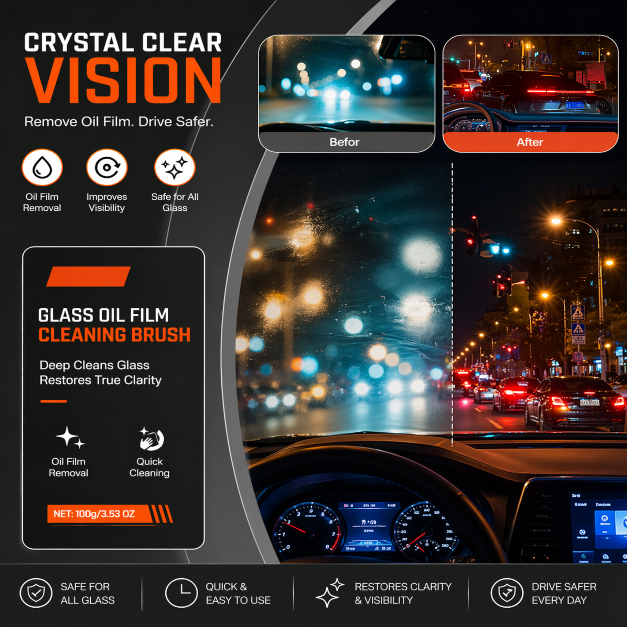 Glazex Dual Pack – Crystal Clear Kit