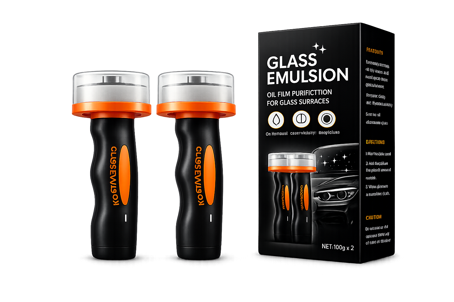 Glazex Dual Pack – Crystal Clear Kit